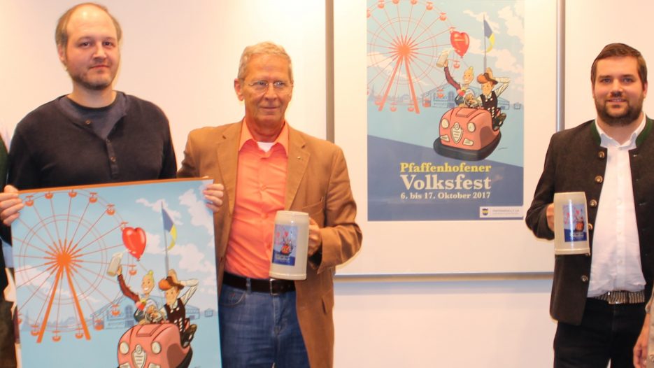 Wer gestaltet das VolksfestPlakat 2018? Radio Ilmwelle